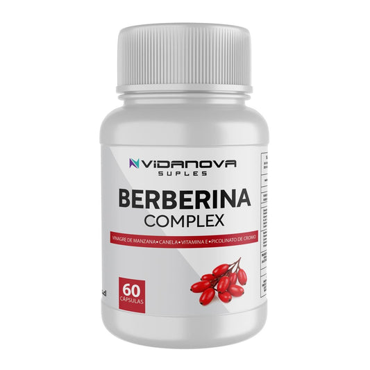 Berberina Complex 60 cápsulas · Metabolismo + Energía