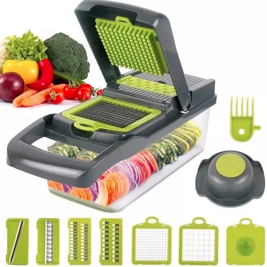 Cortador de Verduras 15 en 1 · Pica en Segundos, Sin Llorar y Sin Cuchillo | Top Tech