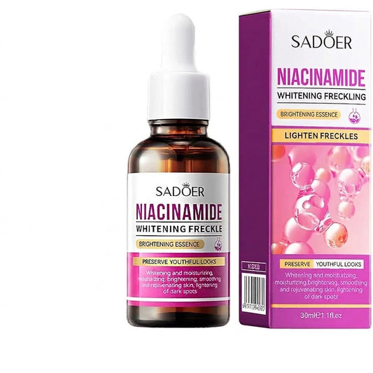 Sérum Facial de Niacinamida SADOER · Desvanece Manchas Oscuras, Unifica el Tono y da Luminosidad · 30 ml | Top Tech