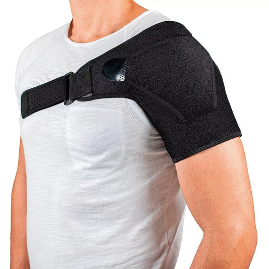 Soporte de Hombro Ajustable Reversible · Compresión y Alivio | Top Tech