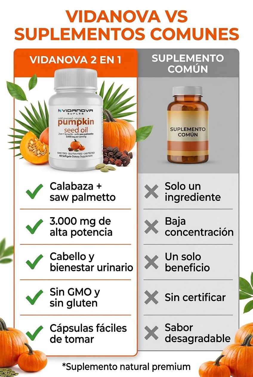 vs suplemento comun