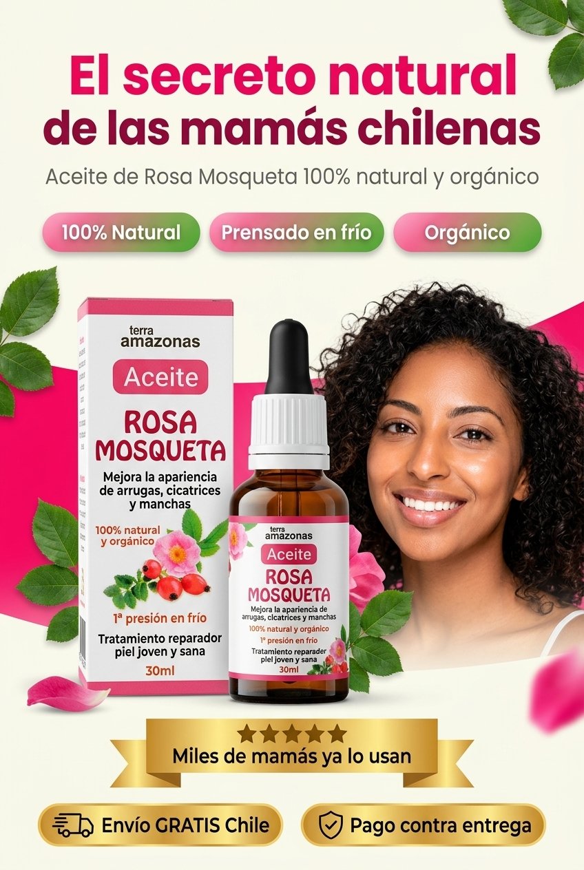Aceite rosa mosqueta natural