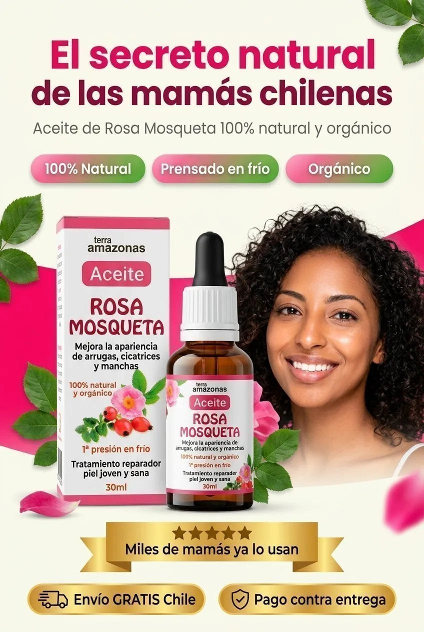 Aceite rosa mosqueta natural