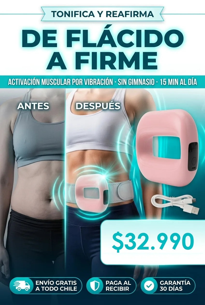 De flacido a firme antes y despues