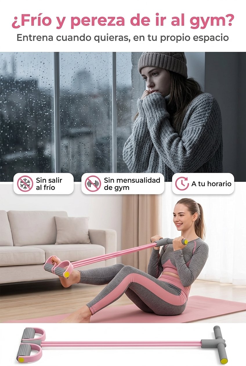 Frio entrena en casa