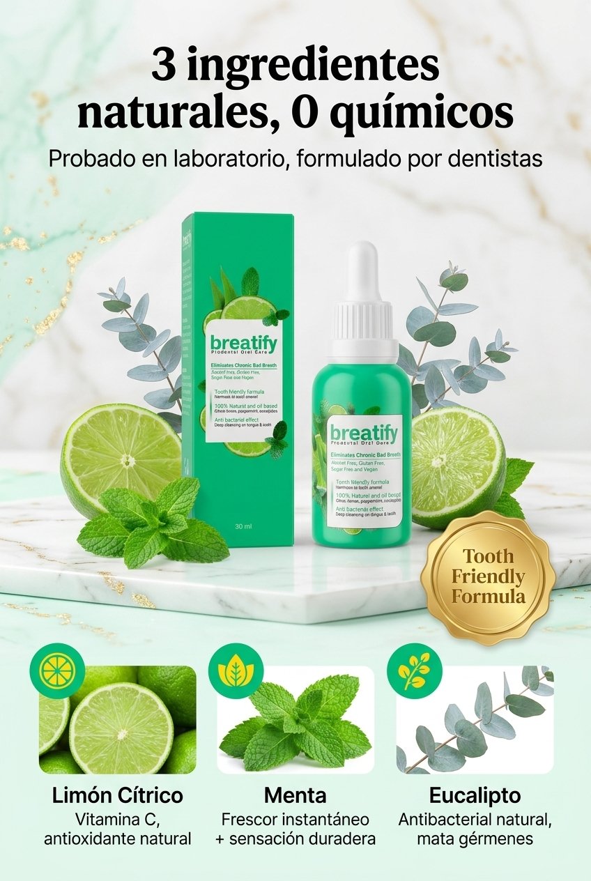 3 ingredientes naturales