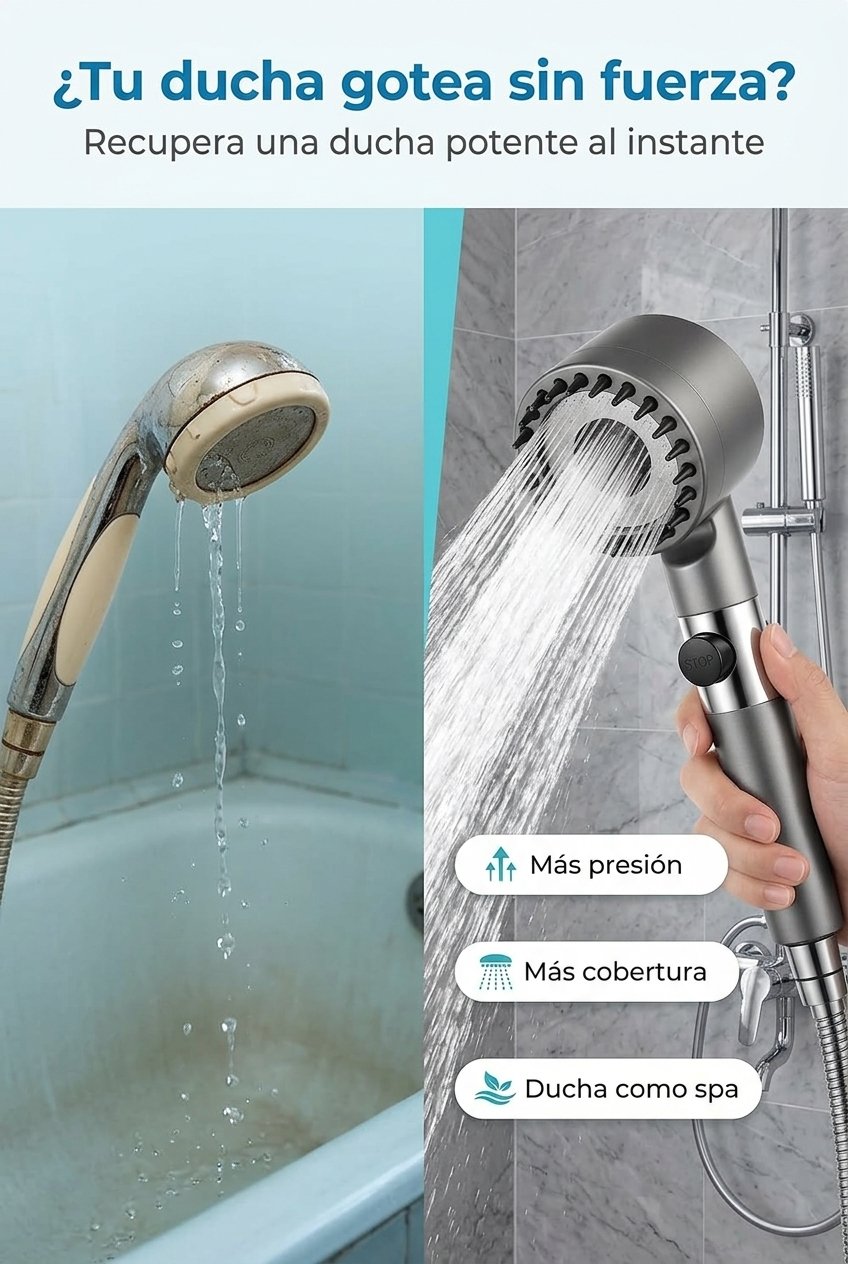 Adios ducha sin presion