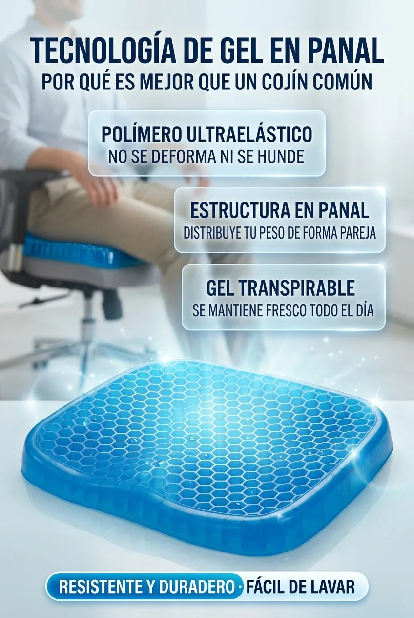 Tecnologia de gel en panal