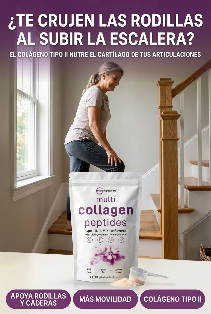 Te crujen las rodillas al subir la escalera