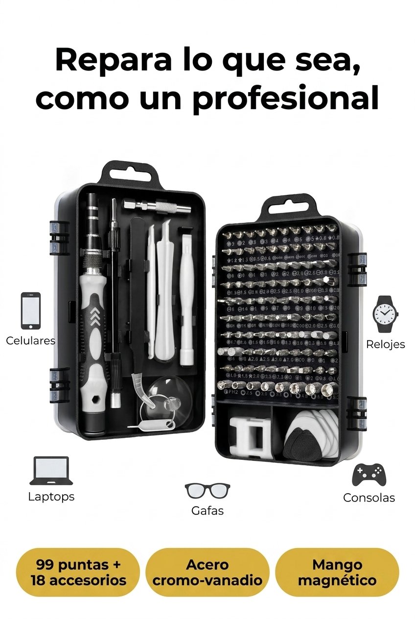 Kit 117 piezas