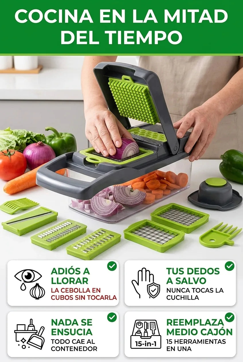 Cocina en la mitad del tiempo