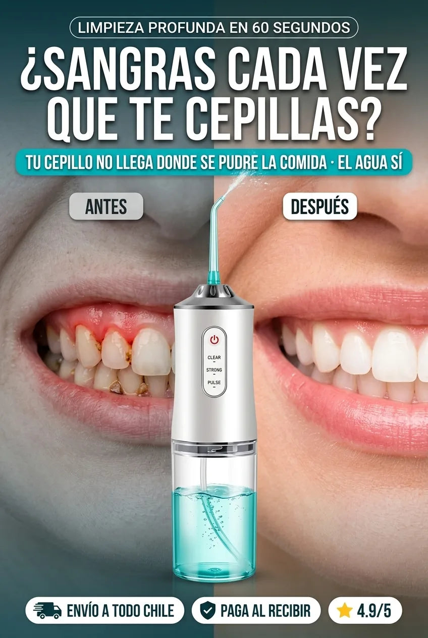 Sangras cada vez que te cepillas tu cepillo no llega