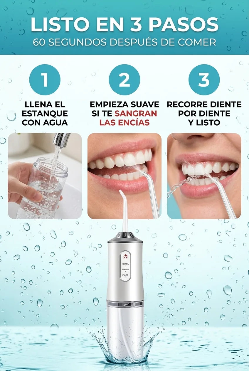 Listo en 3 pasos