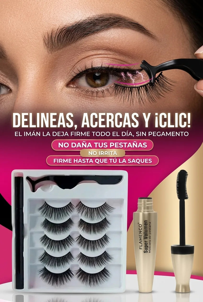 Delineas acercas y clic sin pegamento