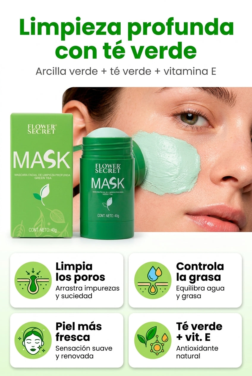 Limpieza profunda con te verde