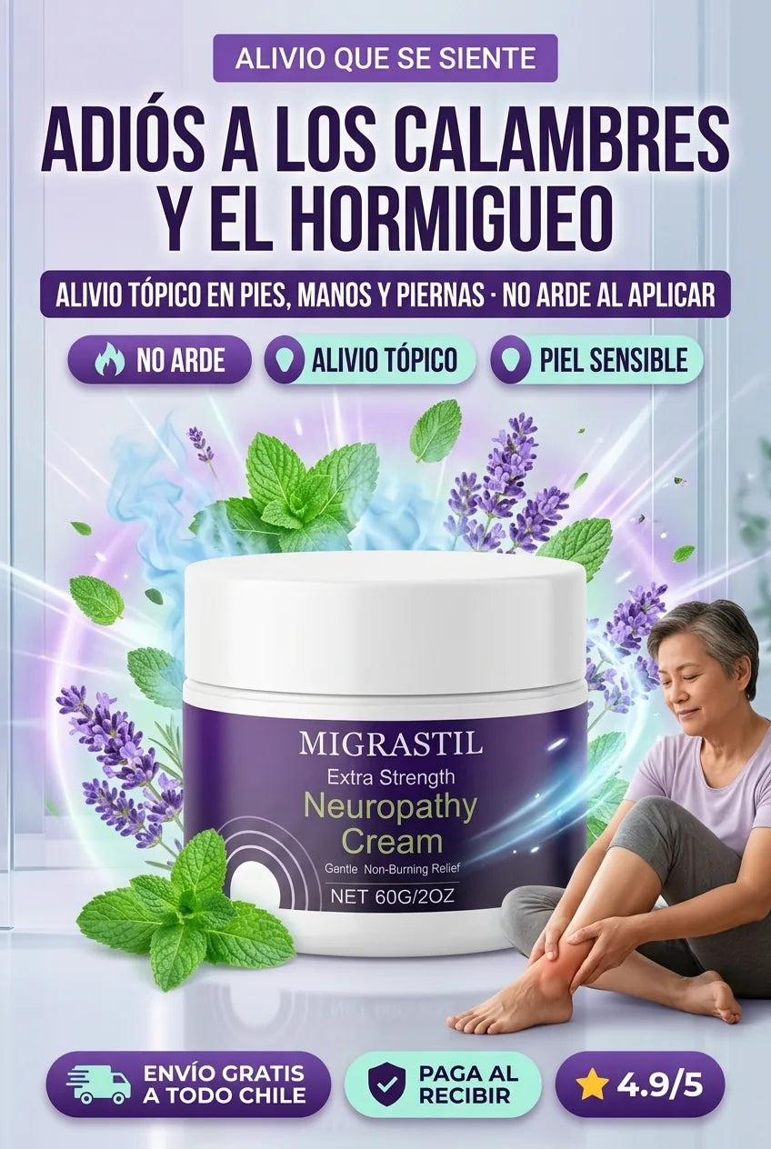 Adios a los calambres y el hormigueo