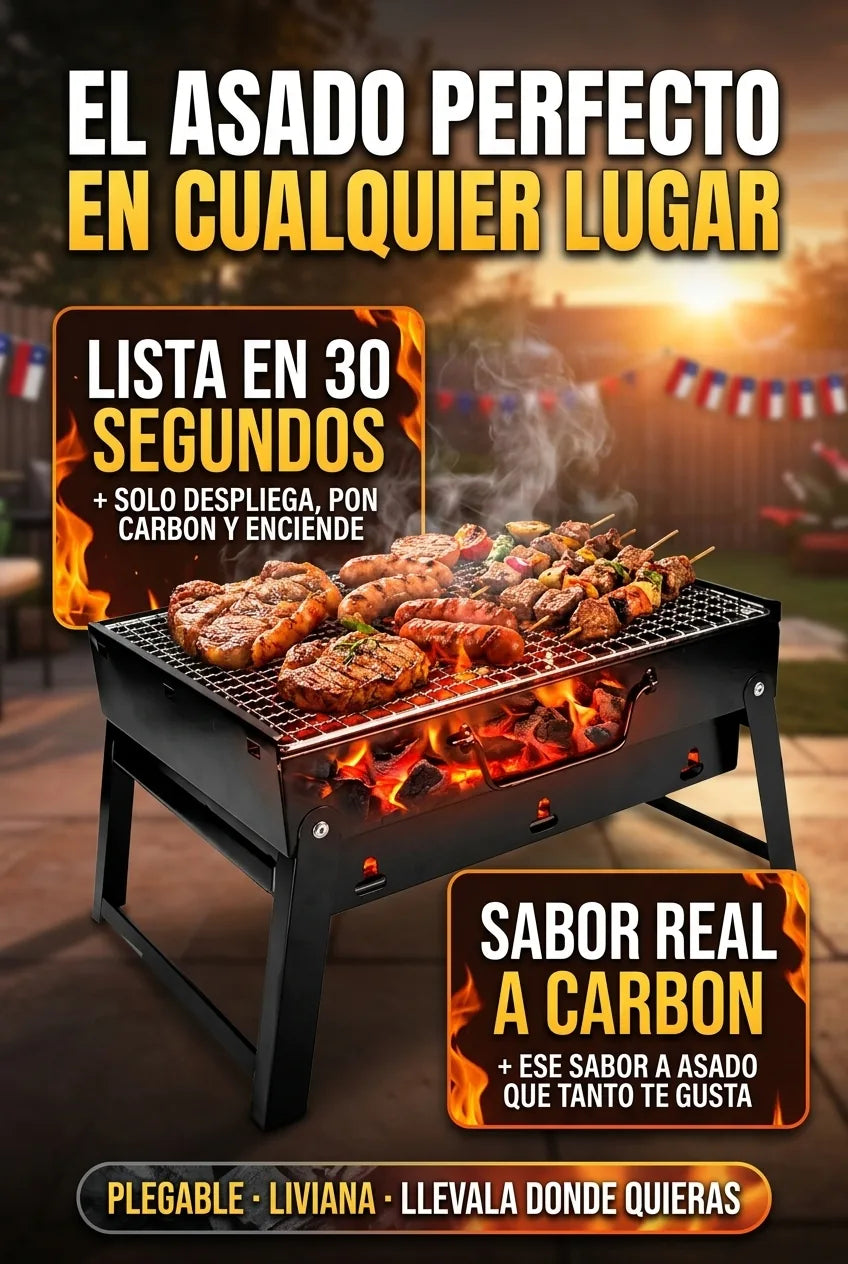 El asado perfecto en cualquier lugar