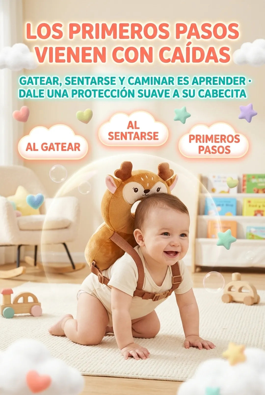 Los primeros pasos vienen con caidas
