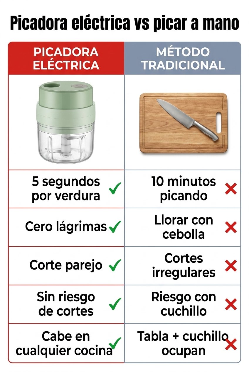 vs picar a mano