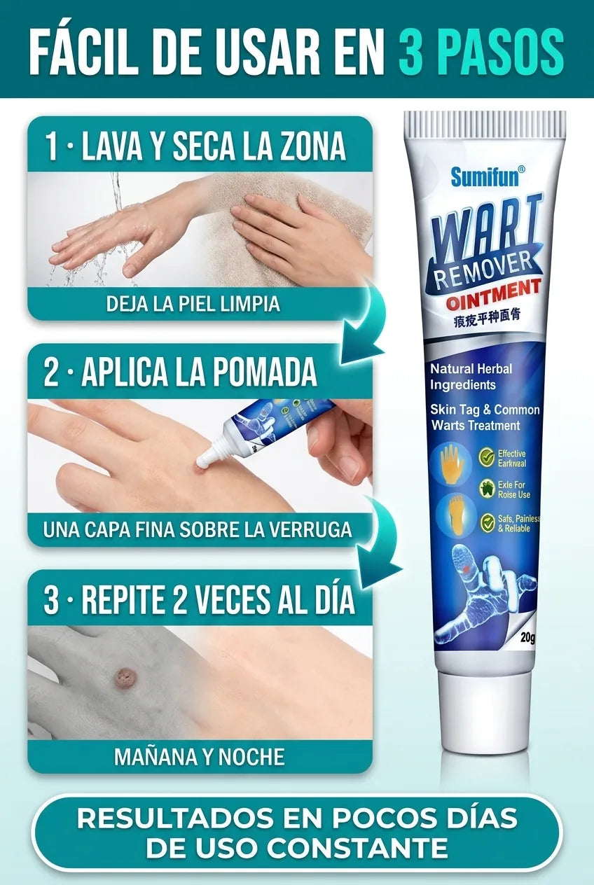 Facil de usar en 3 pasos