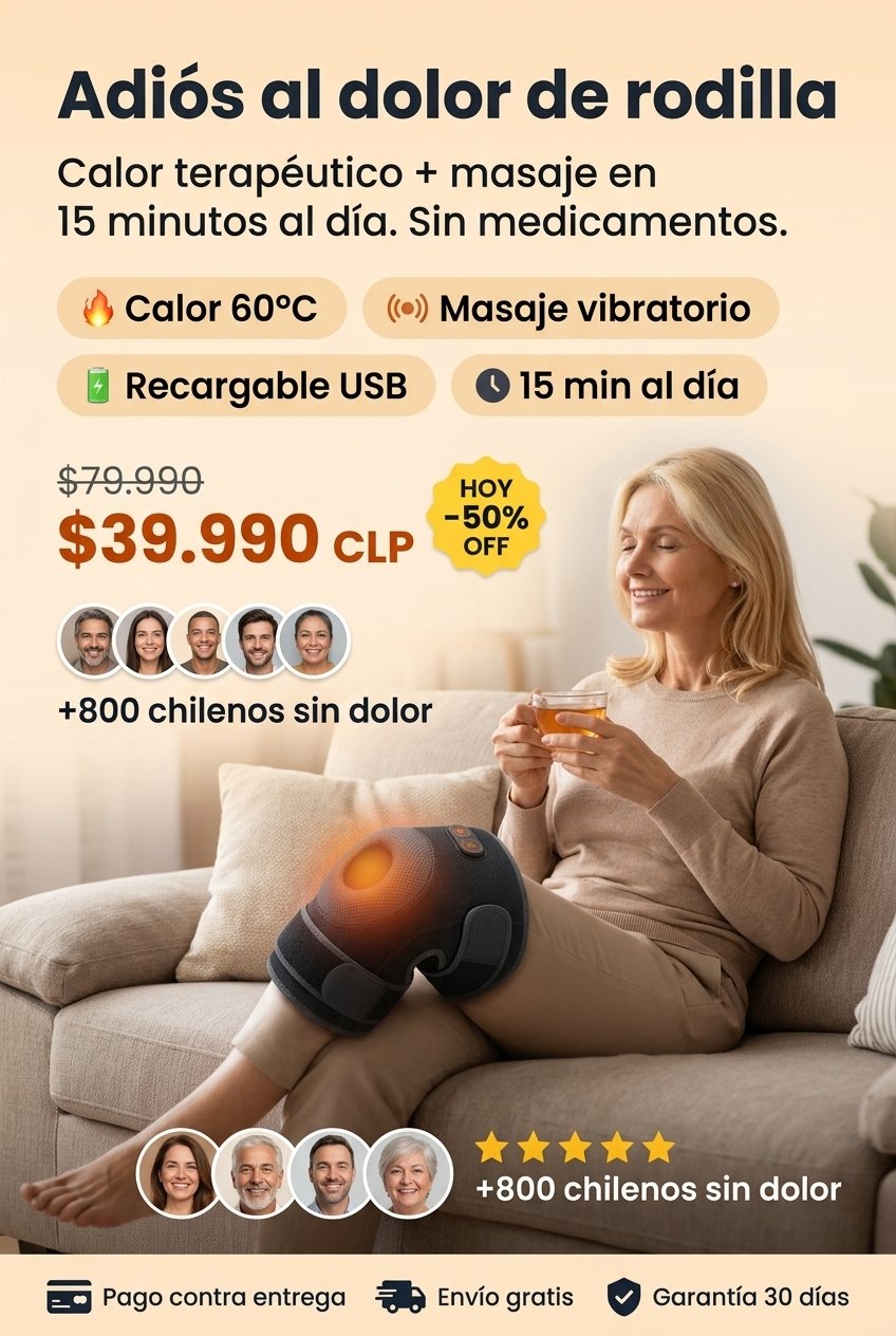 Adios al dolor de rodilla