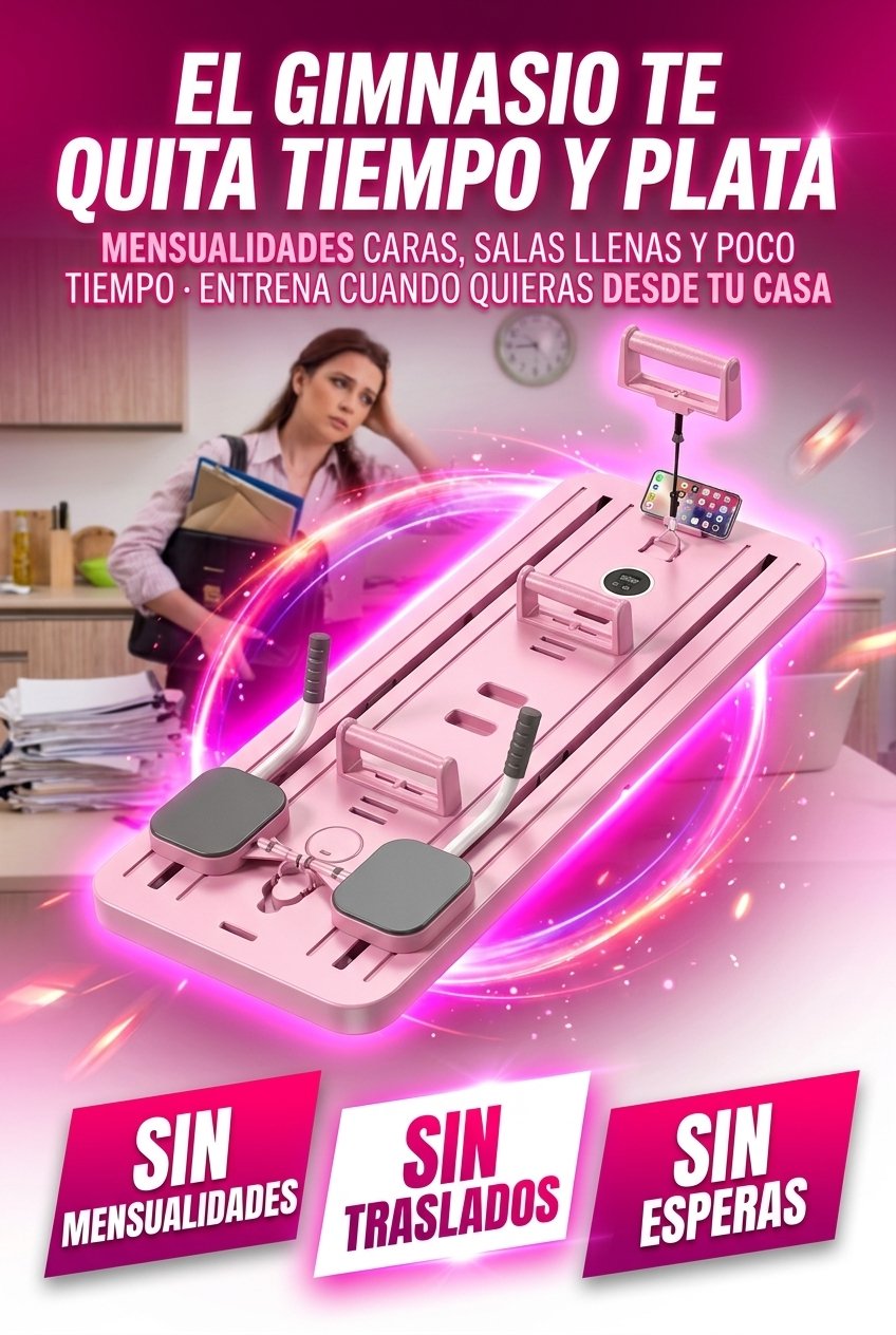 El gimnasio te quita tiempo y plata