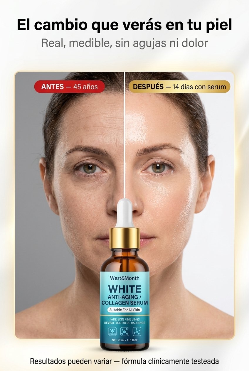 Antes y despues — 14 dias con serum