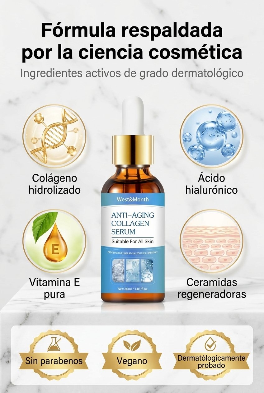 Formula respaldada por la ciencia cosmetica