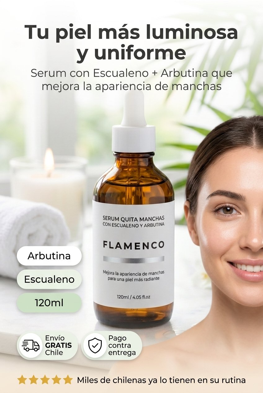 Serum Flamenco Escualeno y Arbutina