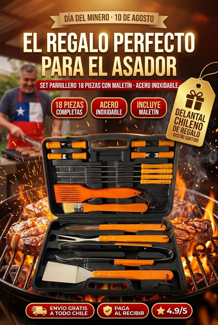 El regalo perfecto para el asador