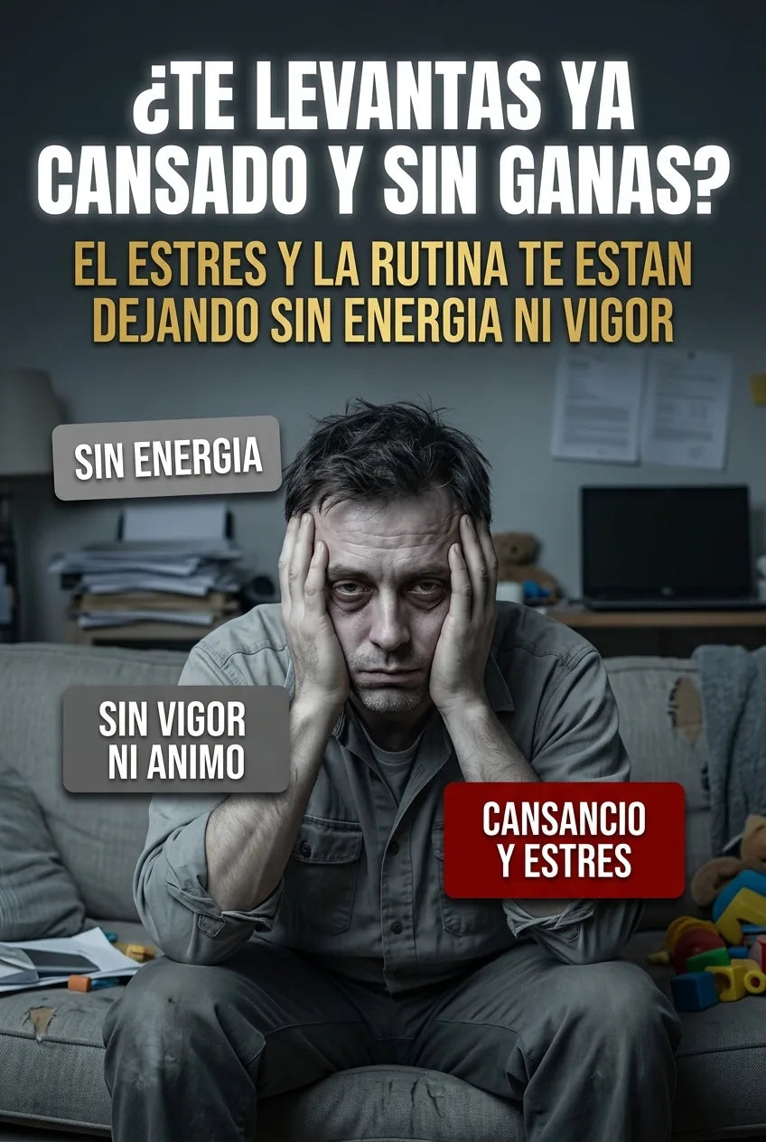Te levantas ya cansado y sin ganas