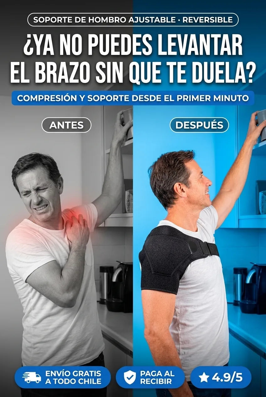Ya no puedes levantar el brazo sin que te duela