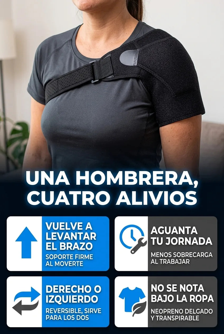 Una hombrera cuatro alivios