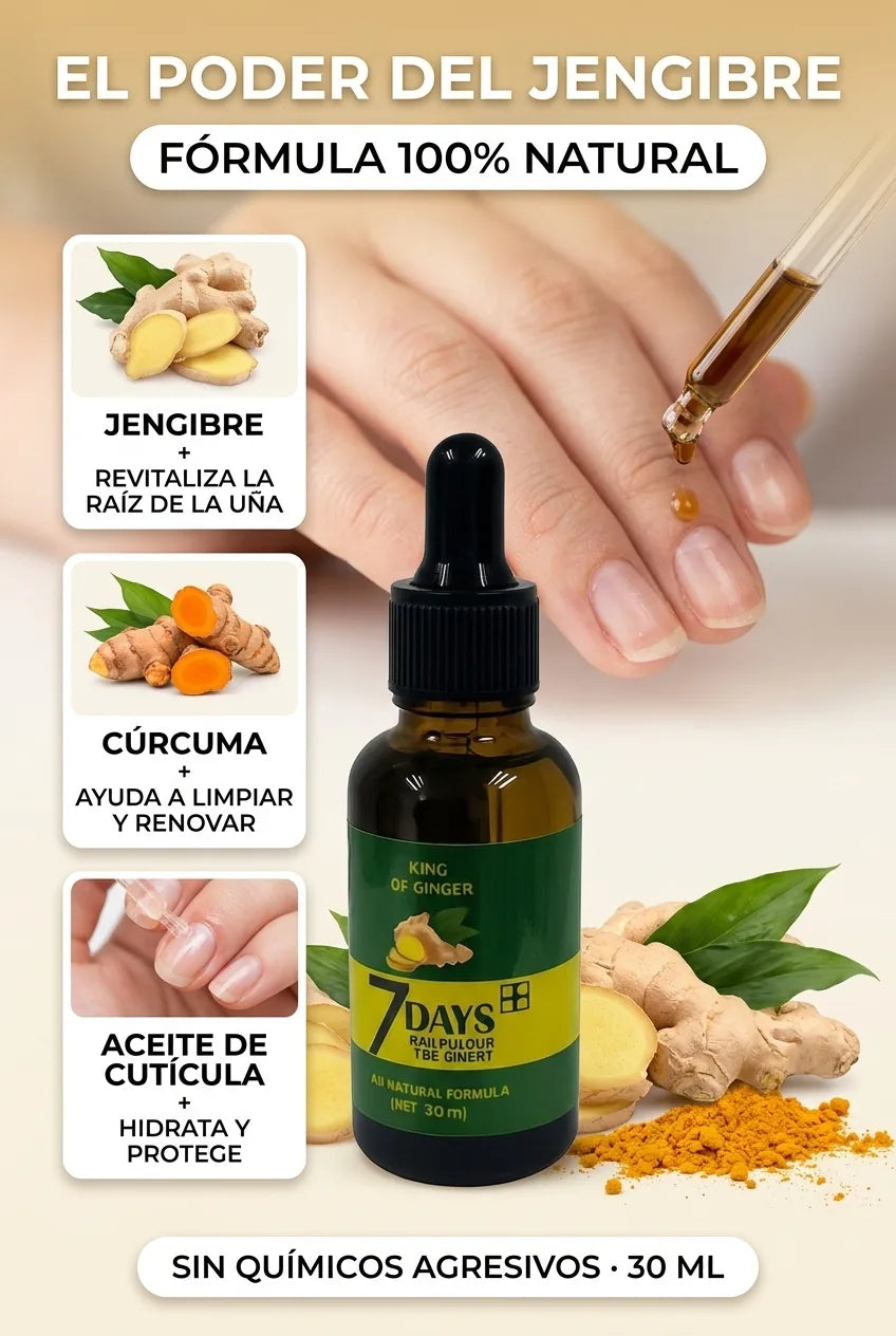 El poder del jengibre 100% natural