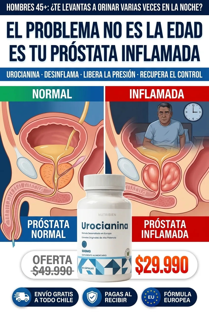 El problema no es la edad es tu prostata inflamada