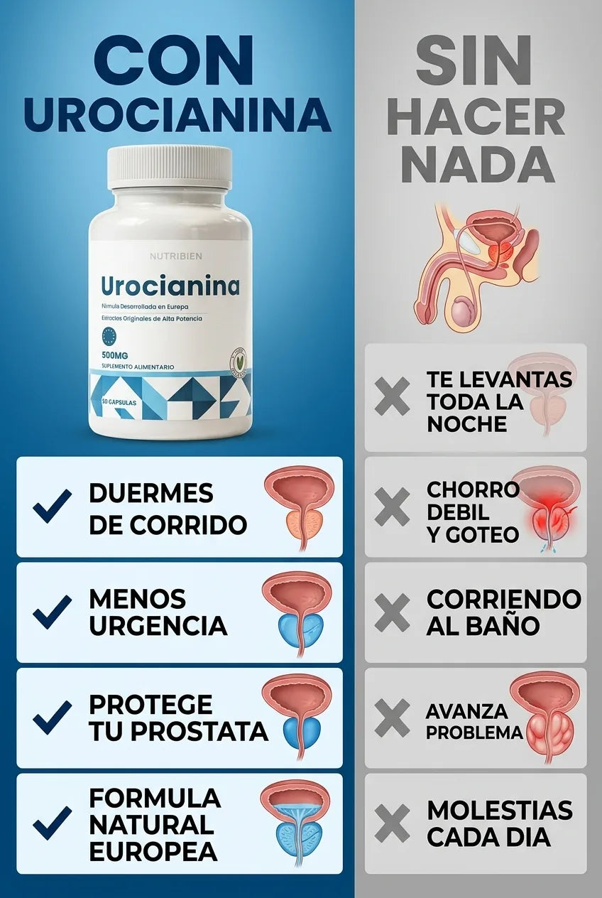 Con urocianina vs seguir igual